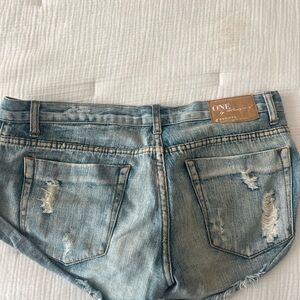 One Teaspoon Bandit Jean Shorts
